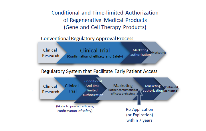 Conditional and Time-limited Authorization of Regenerative Medical Products